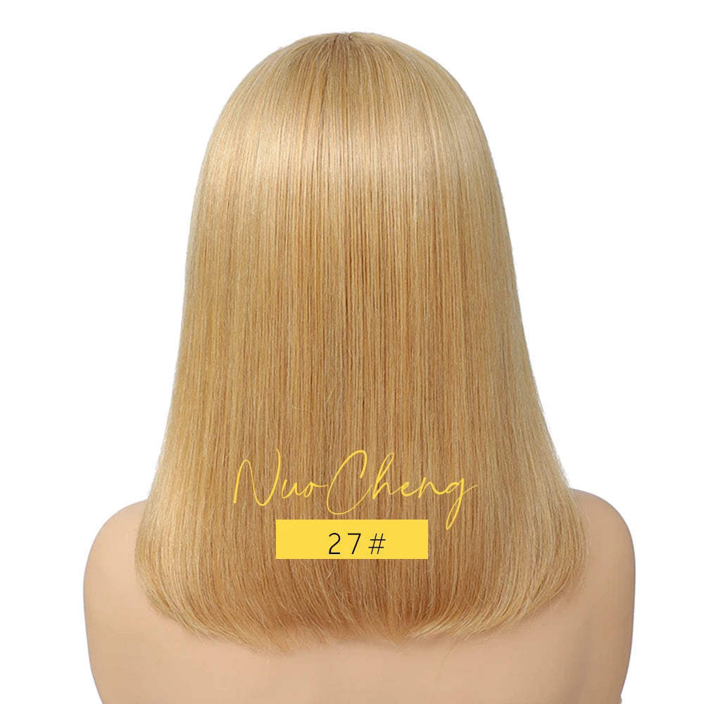 13x4 Lace Frontal Bob Wig Human Hair - Natural Melt