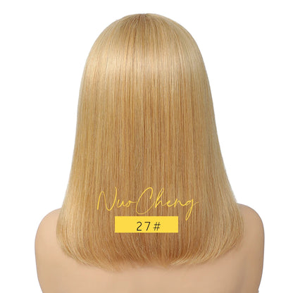 13x4 Lace Frontal Bob Wig Human Hair - Natural Melt