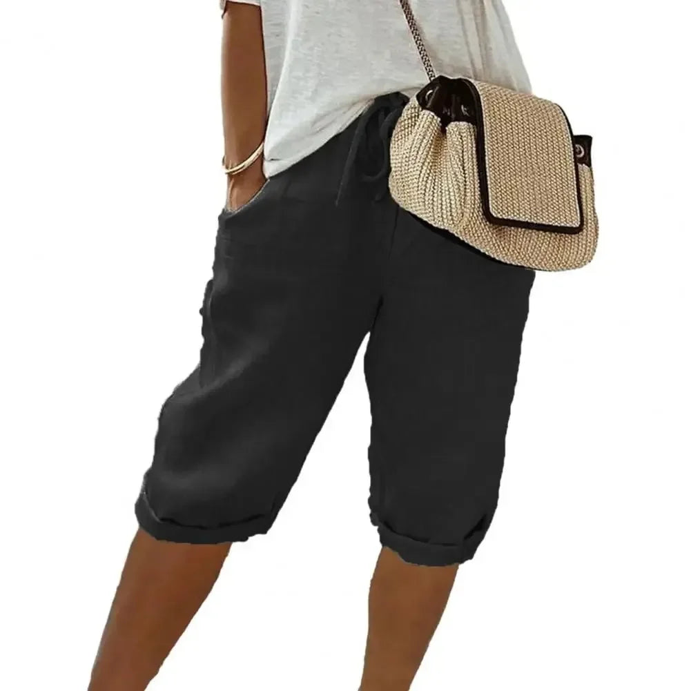 Plus Size Women’s High-Waist Shorts – Breezy Fit