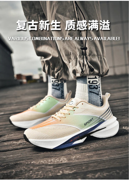 Platform Men’s Sneakers – Breathable Street Power