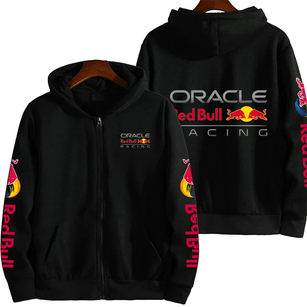 Red Bull Hoodie –  Men's Official Racing Jacket