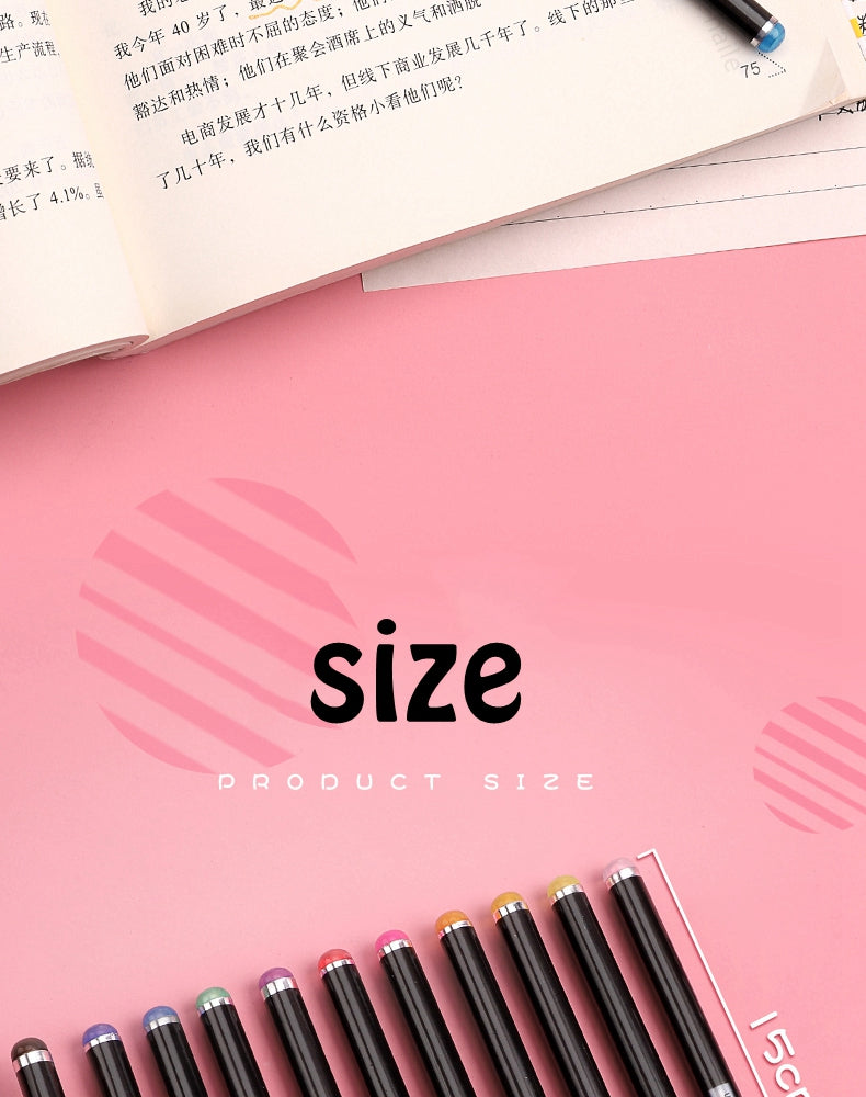 Glitter Gel Pens Set – 48 Colors for Art &amp; School