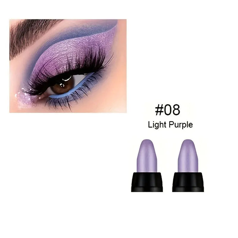 Pearlescent Eyeliner – 16 Colors, Waterproof Glam