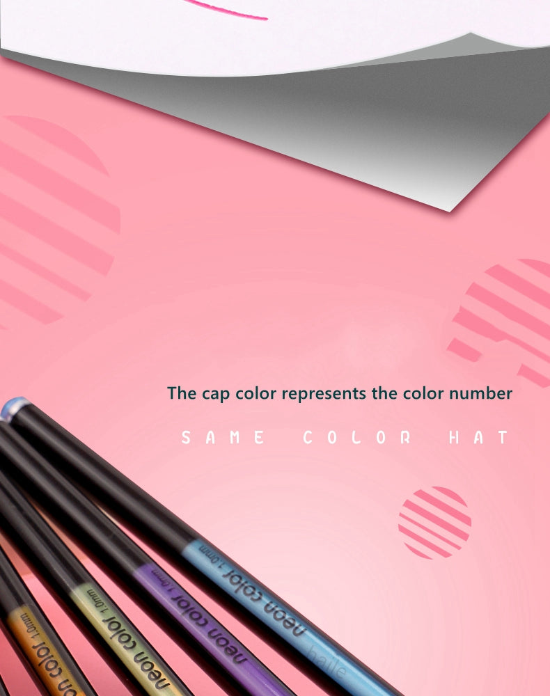 Glitter Gel Pens Set – 48 Colors for Art &amp; School