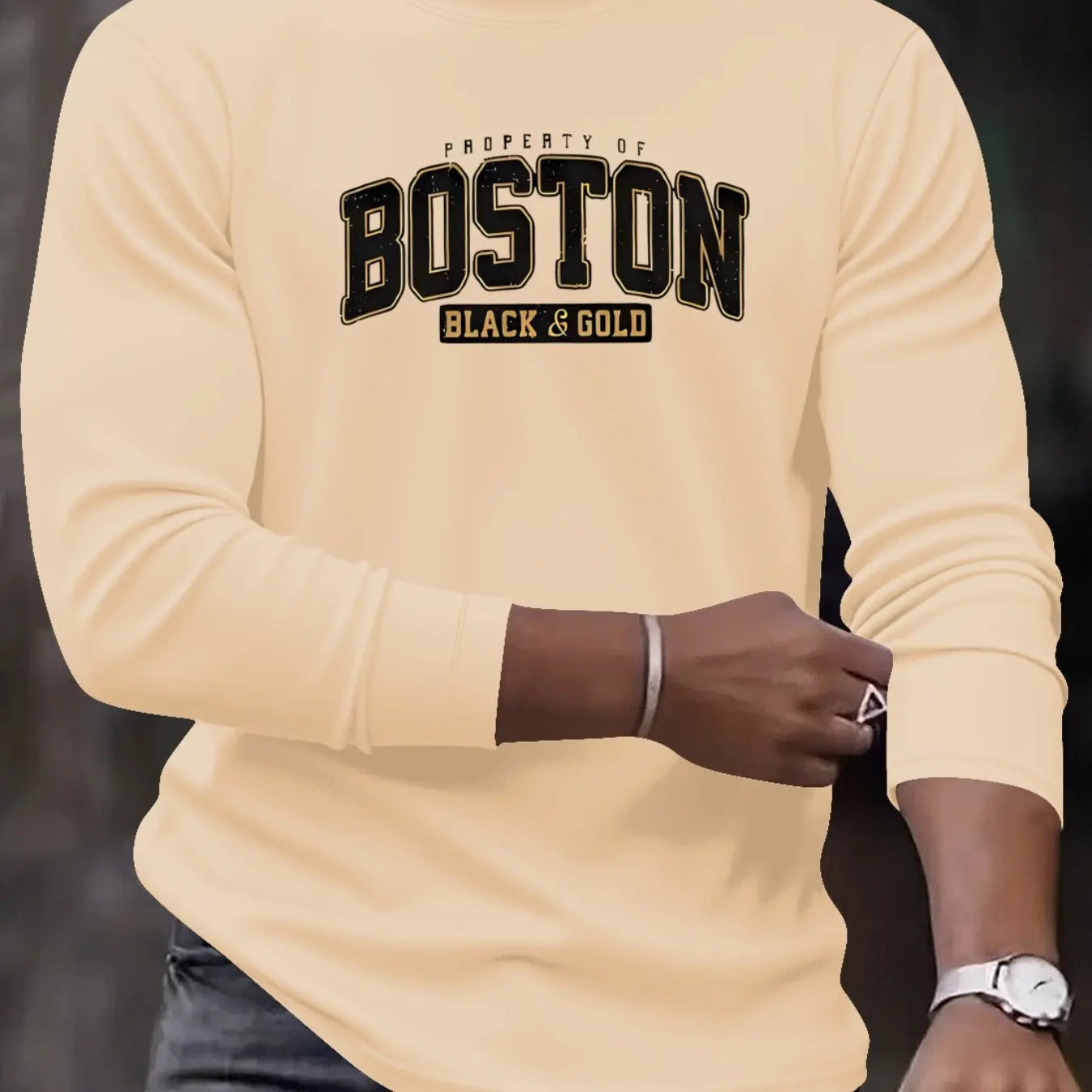 Men's Los Angeles Long Sleeve Tee - Soft Cotton Comfort