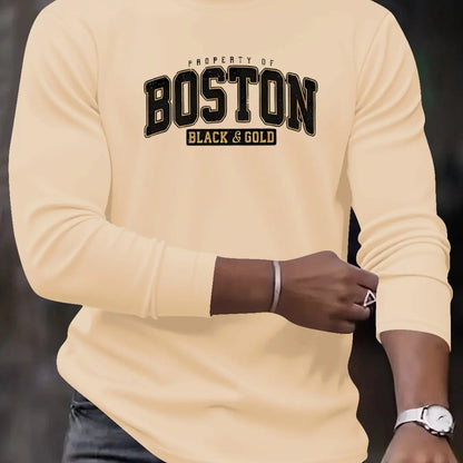 Men's Los Angeles Long Sleeve Tee - Soft Cotton Comfort