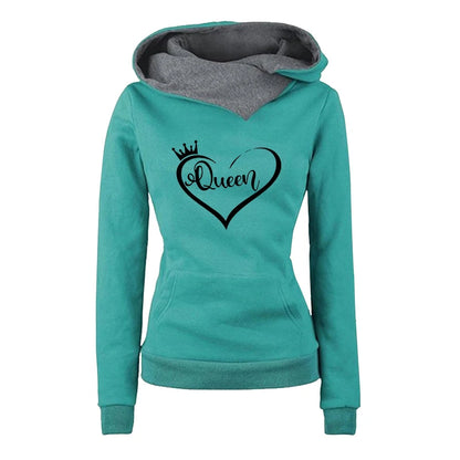 Women's Tracksuit Set - Cozy Hoodie + Joggers, Pockets!