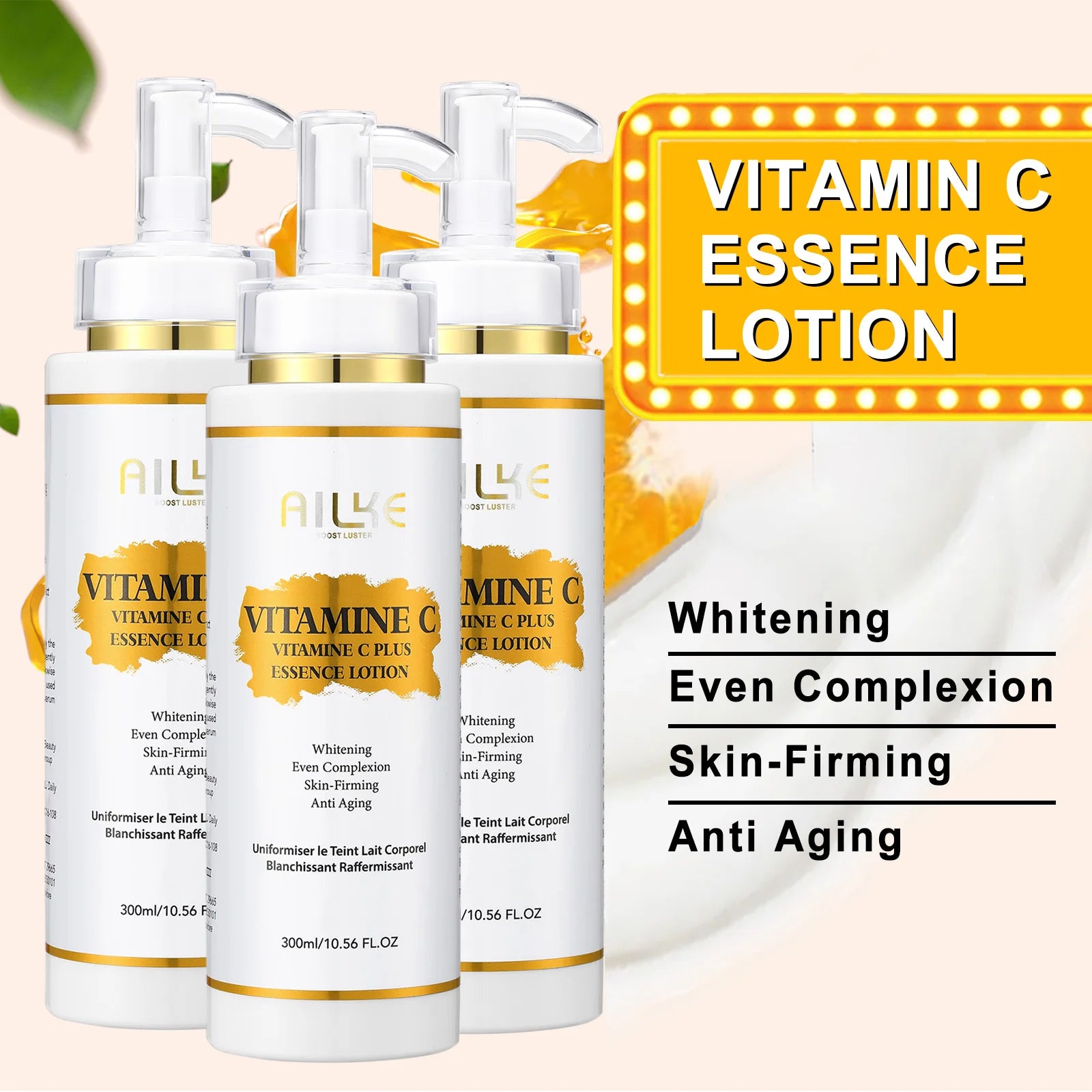 AILKE Vitamin C Skin Care Set – Brighten & Firm