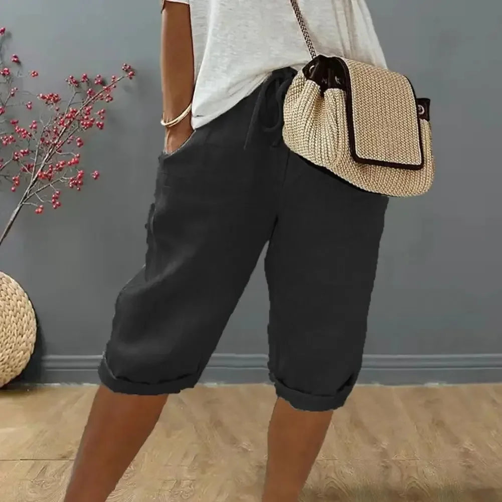Plus Size Women’s High-Waist Shorts – Breezy Fit