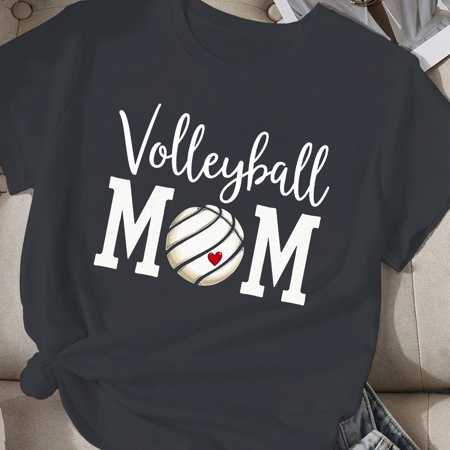 Volleyball Mom Shirt – Comfy Game-Day Essential Tee Now