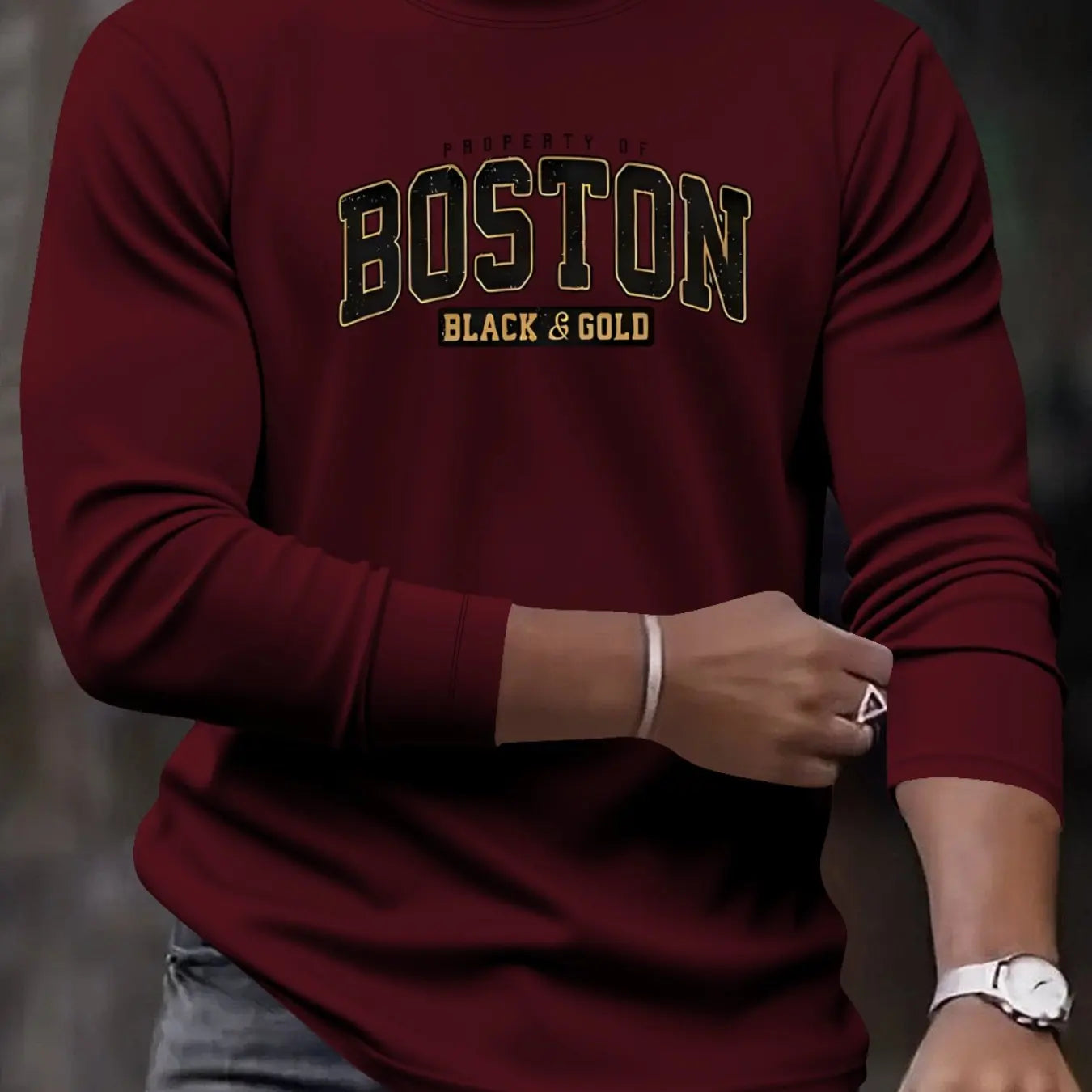 Men's Los Angeles Long Sleeve Tee - Soft Cotton Comfort