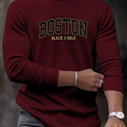 Men's Los Angeles Long Sleeve Tee - Soft Cotton Comfort