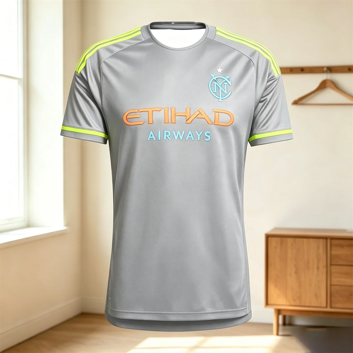 NYCFC Jersey Black Away Quick Dry Men&