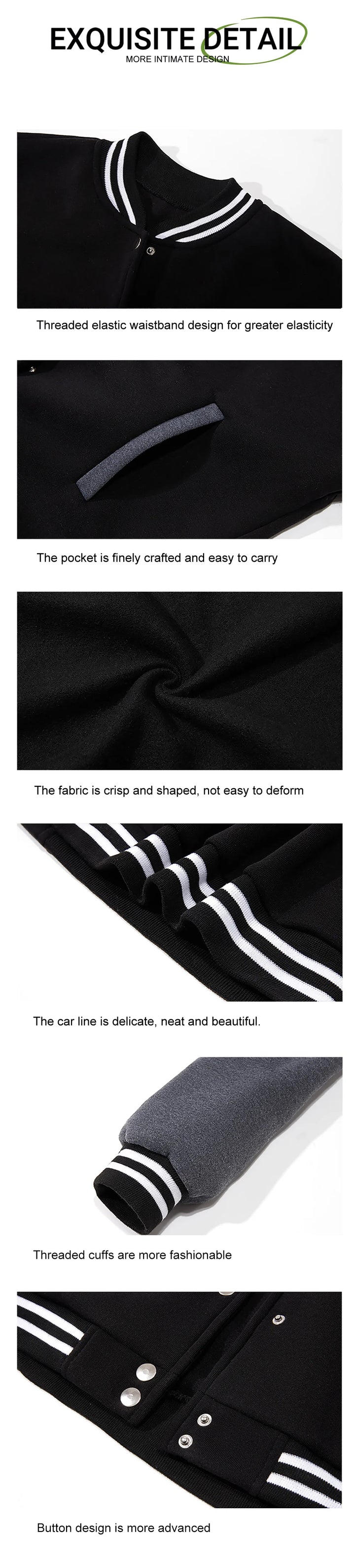 Womens Bomber Jackets - Fleece Varsity Warmth Soft Cozy