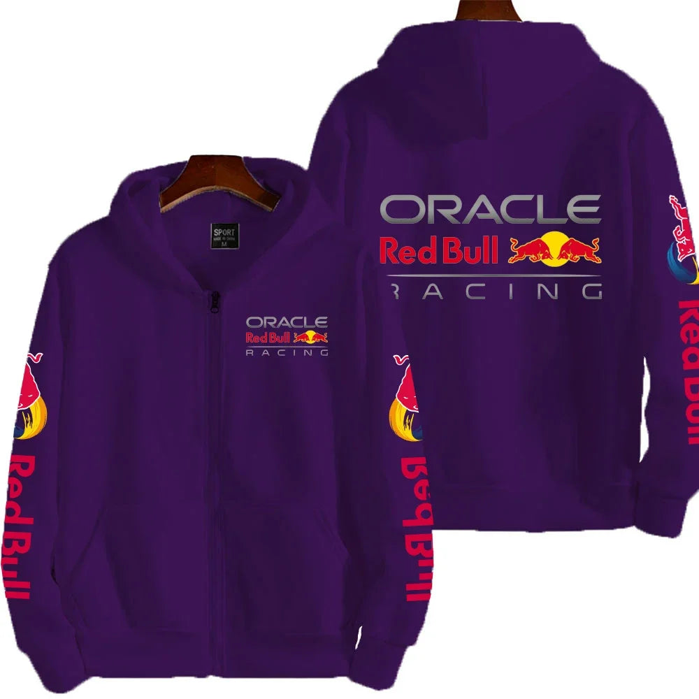Red Bull Hoodie –  Men's Official Racing Jacket