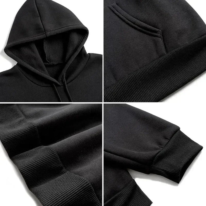 Bon Jovi Graphic Fleece Hoodie with Long Sleeves
