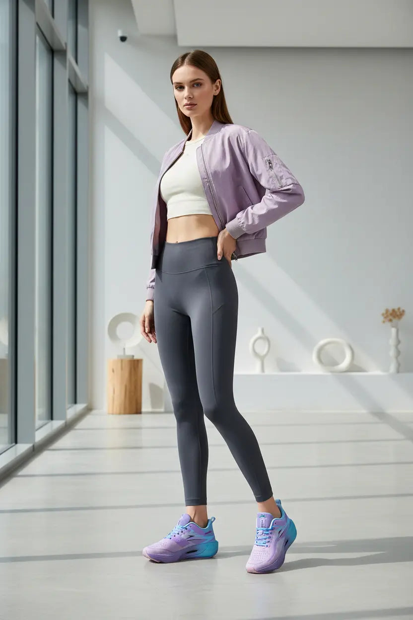 breathable running sneakers outsole grip detail on smooth surface
