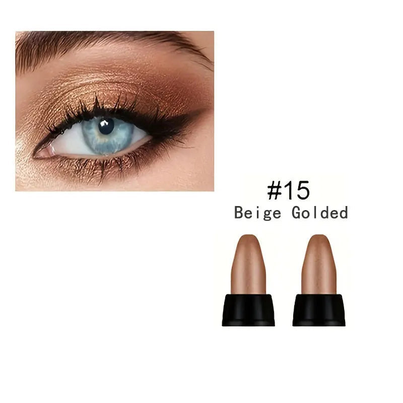 Pearlescent Eyeliner – 16 Colors, Waterproof Glam