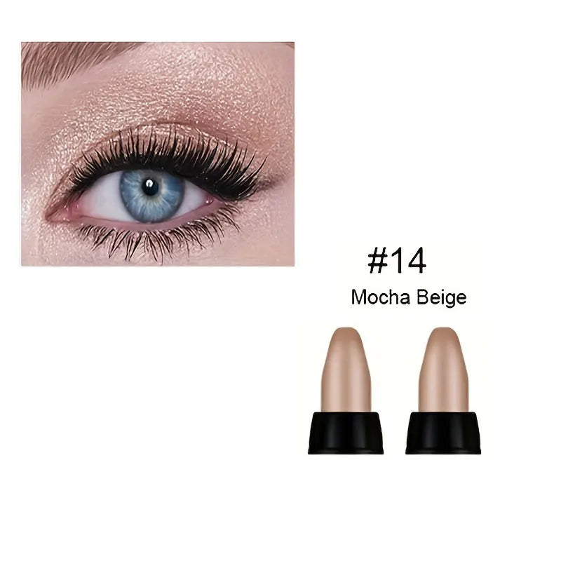 Pearlescent Eyeliner – 16 Colors, Waterproof Glam