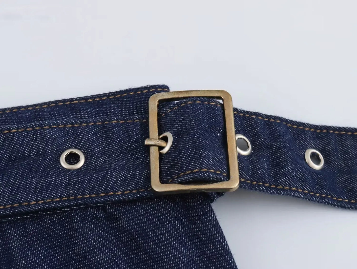 High Waist Denim Skirt Women – French Minimalist