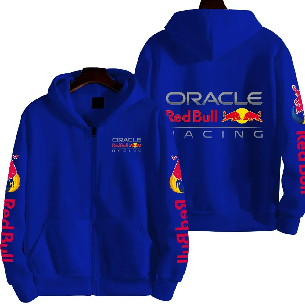 Red Bull Hoodie –  Men's Official Racing Jacket
