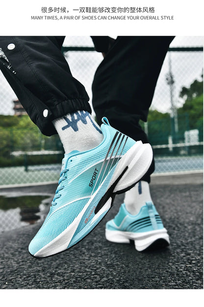 Platform Men’s Sneakers – Breathable Street Power