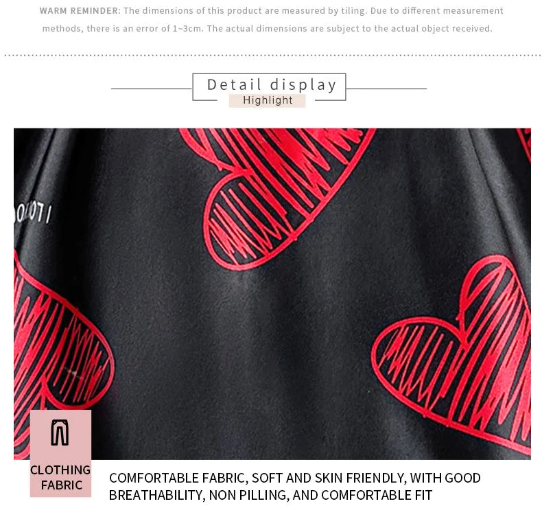 Backless satin night wear mini slip dress, red lip print, thin lightweight nightgown for women, gift-ready vibe
