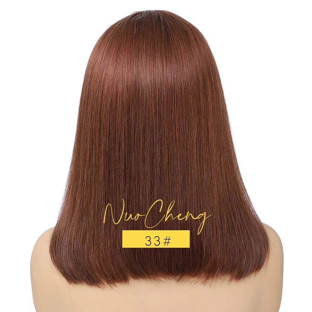 13x4 Lace Frontal Bob Wig Human Hair - Natural Melt