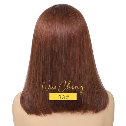 13x4 Lace Frontal Bob Wig Human Hair - Natural Melt