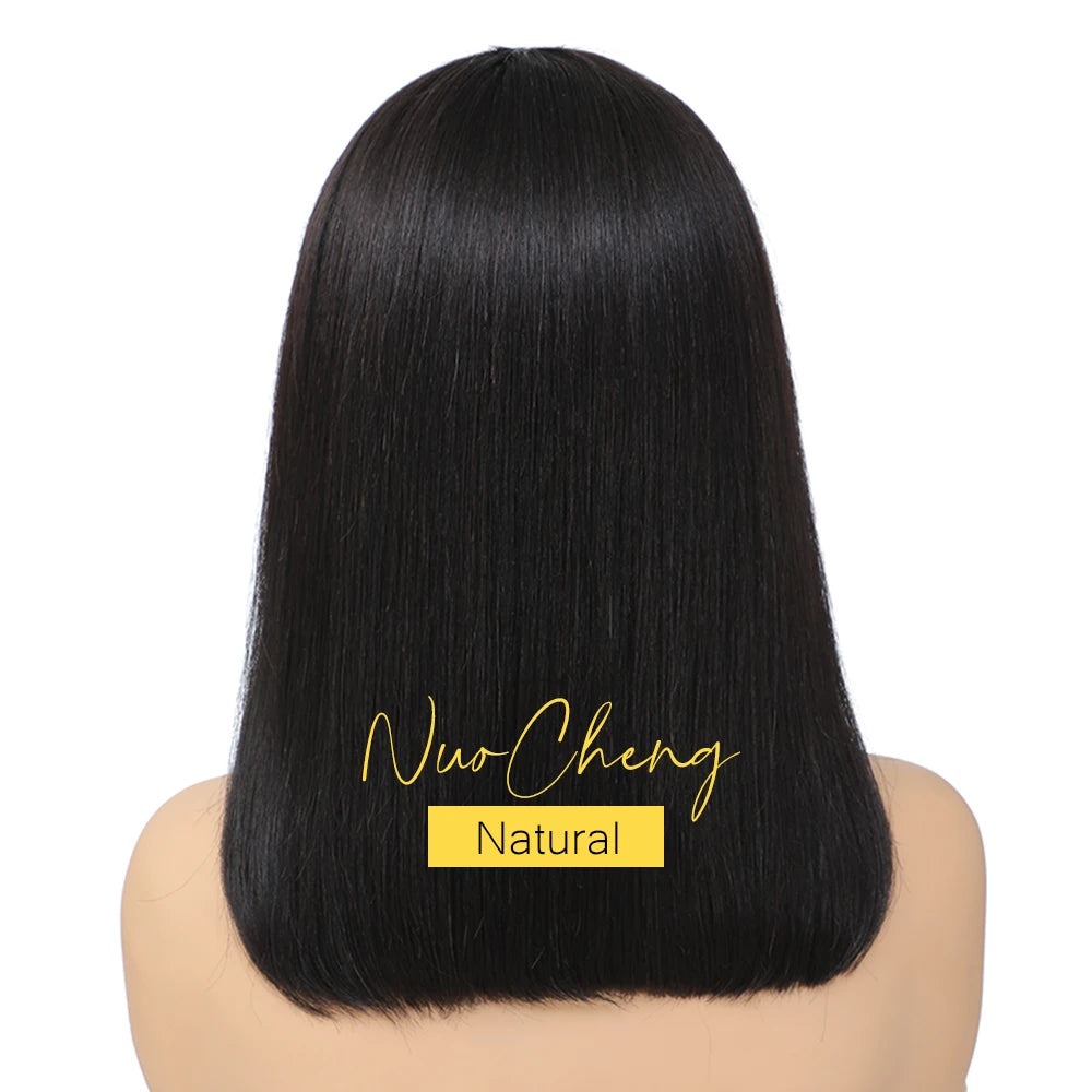 13x4 Lace Frontal Bob Wig Human Hair - Natural Melt