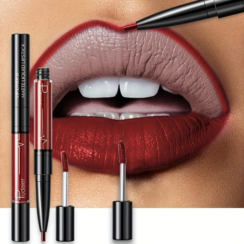 Waterproof High-Pigment Lip Liner for Precise Lip Shape