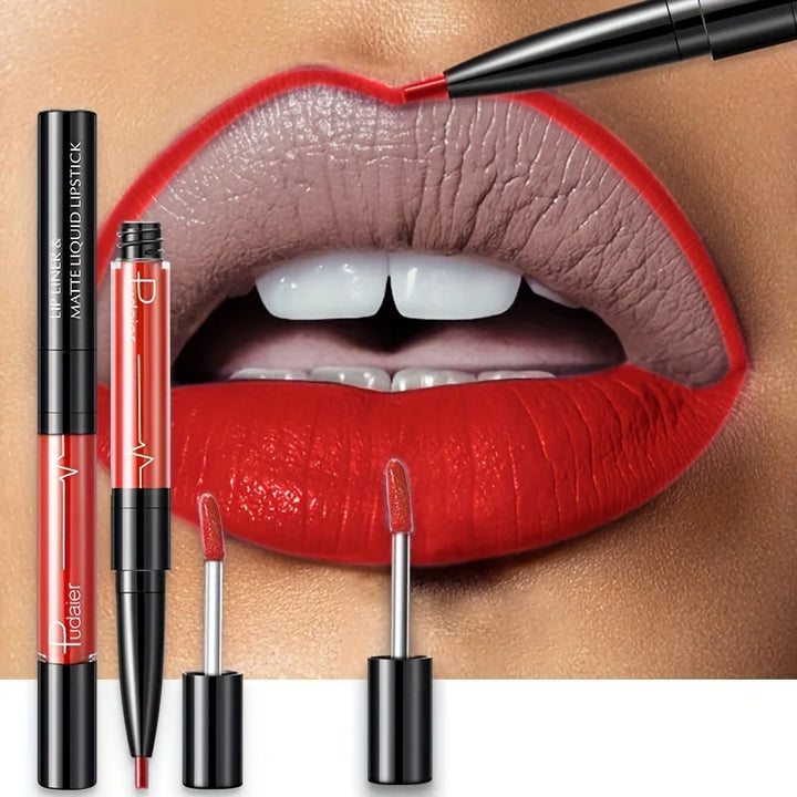 Waterproof High-Pigment Lip Liner for Precise Lip Shape
