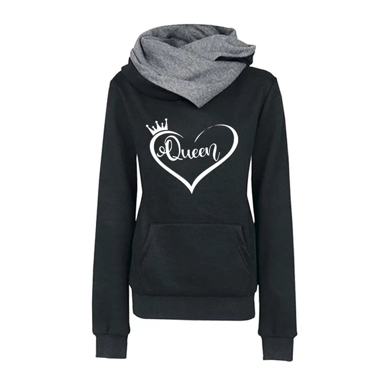 Women's Tracksuit Set - Cozy Hoodie + Joggers, Pockets!