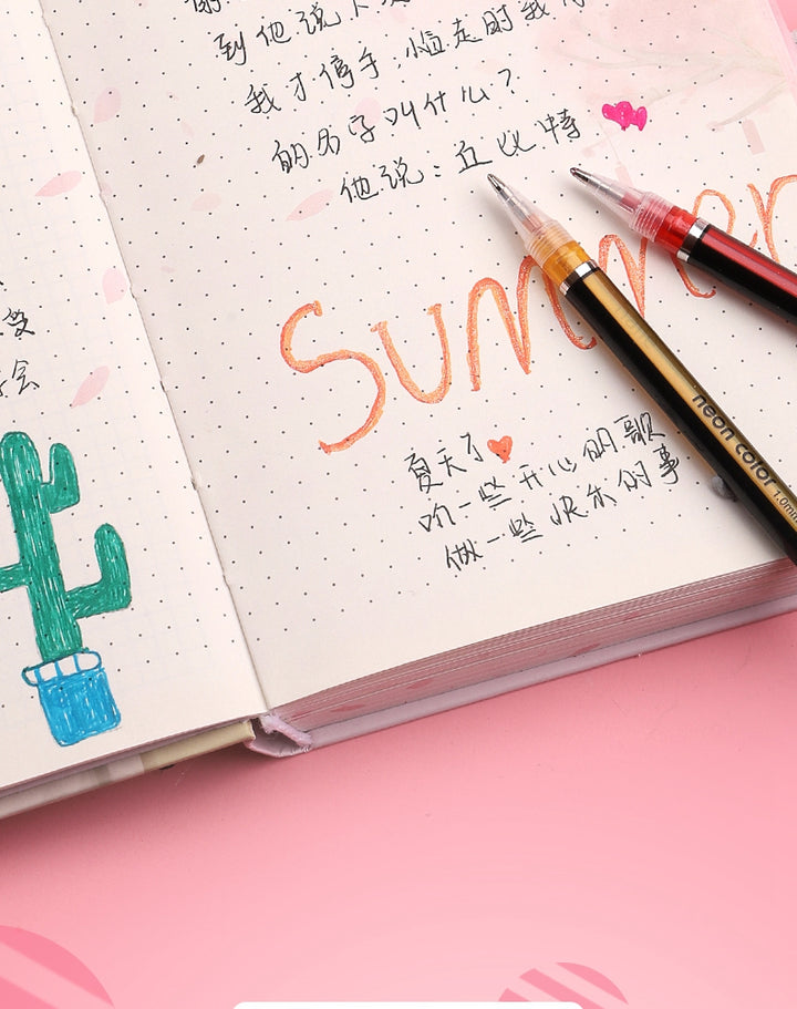 Glitter Gel Pens Set – 48 Colors for Art &amp; School