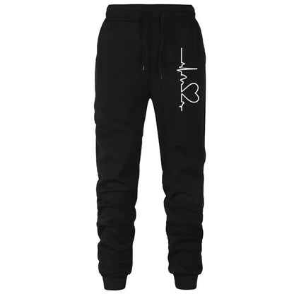 Tracksuit - Striped Hoodie & Sweatpants Set, All-Season