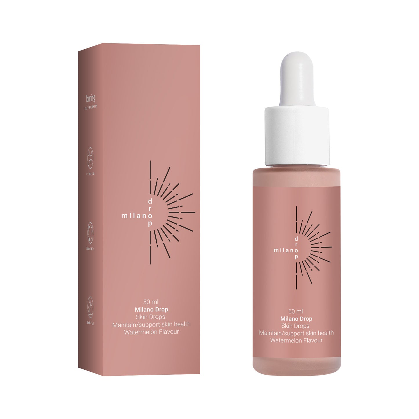 Self Tanning Serum – Fine line smoothing feel with natural dark bronzer effect