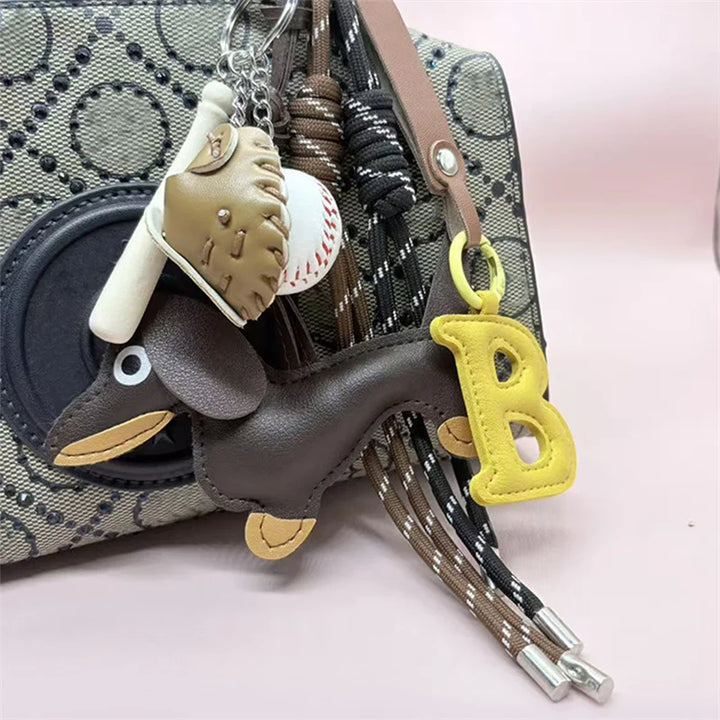Baseball Keychain Bag Charms for Backpacks and Handbags