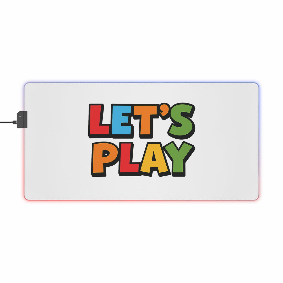 LED Gaming Mouse Pad – RGB Light Up Your Desk Setup