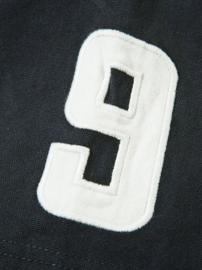 Slight stretch embroidered sweatshirt, men’s fashion

