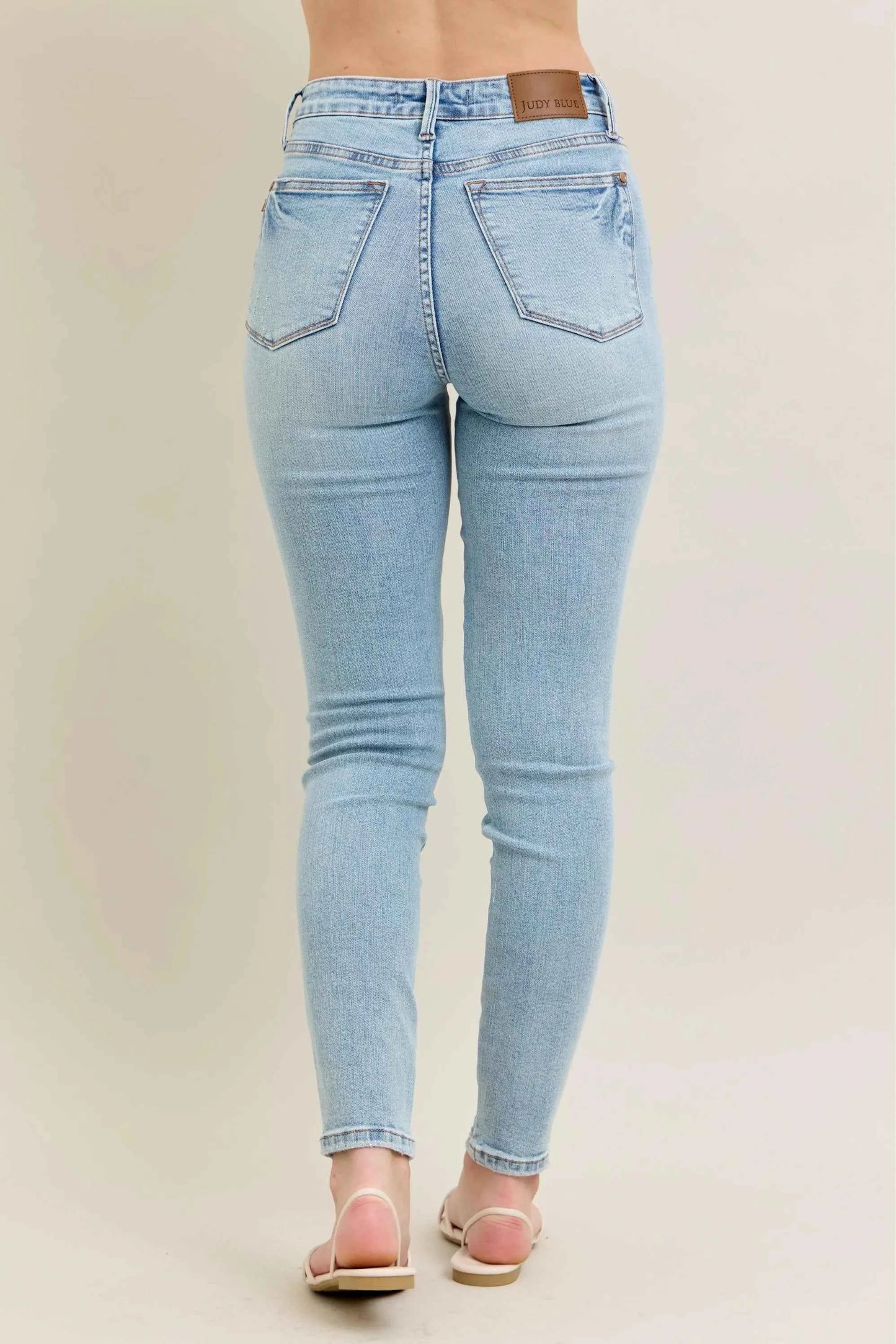 Judy Blue Mr. Tummy Control Plus Size Skinny Jeans