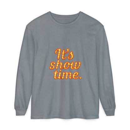 "Soft Cotton T-Shirt - It's Showtime for Fun Fashion"