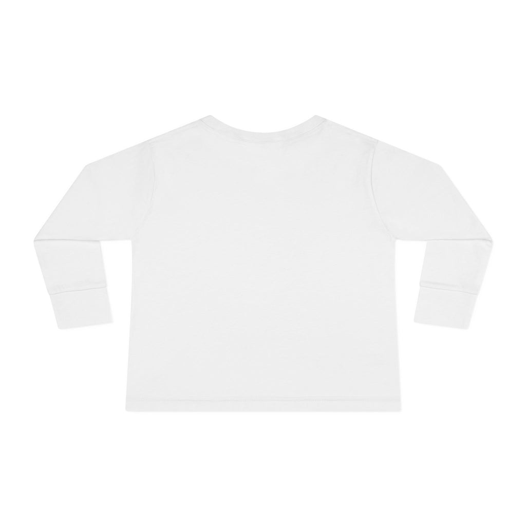 Soft ring-spun cotton fabric of the Sunny Smile Toddler Long Sleeve Tee ensures breathable comfort for active tots

