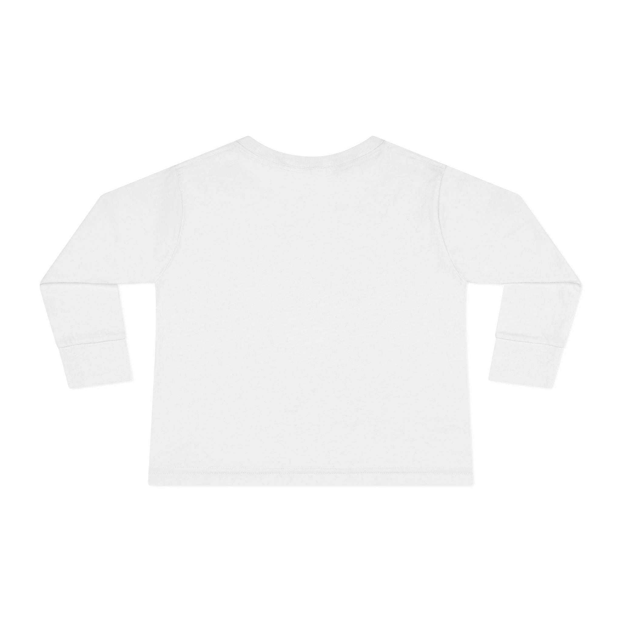 Soft ring-spun cotton fabric of the Sunny Smile Toddler Long Sleeve Tee ensures breathable comfort for active tots

