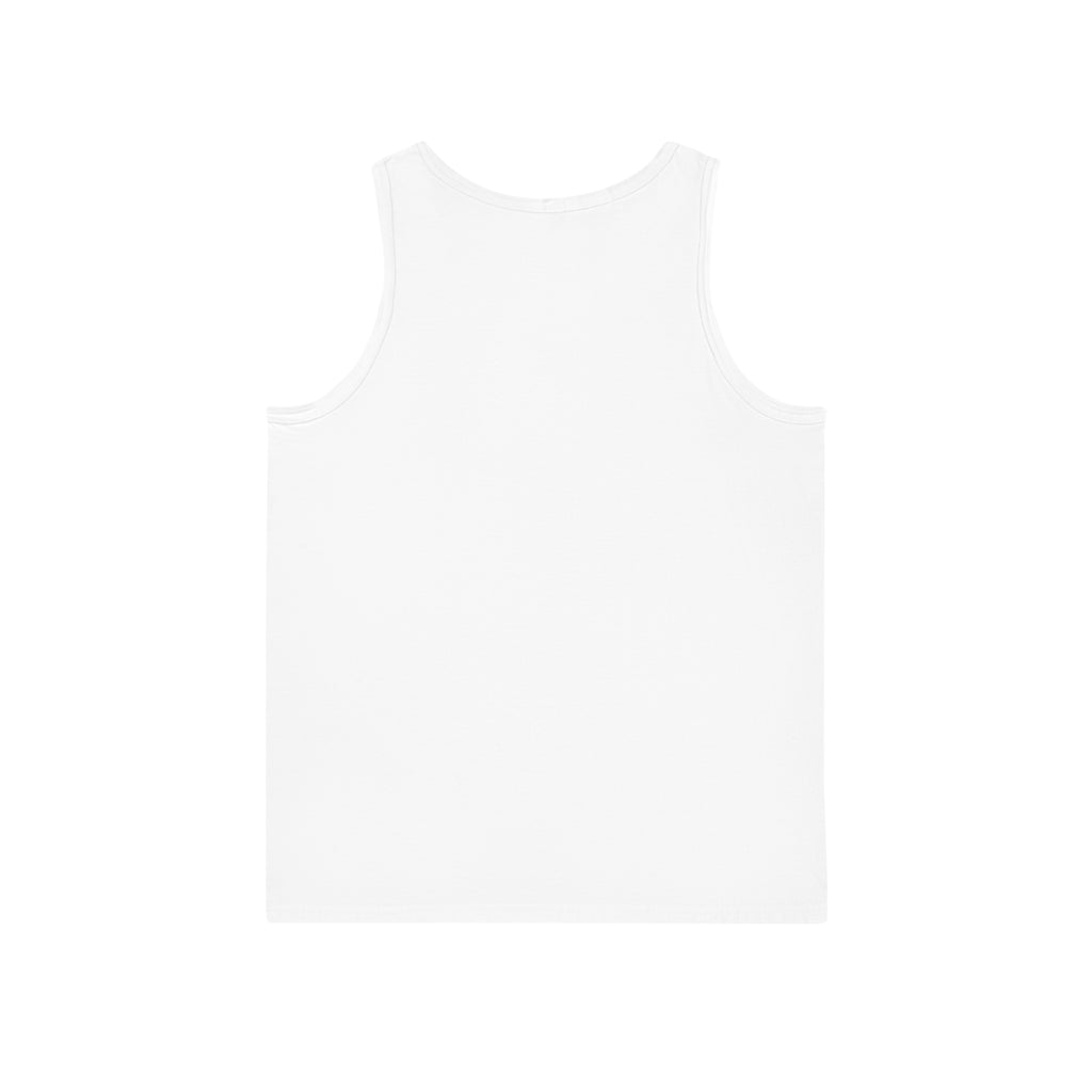 Sport Gray Unisex Tank with Flower Accent

