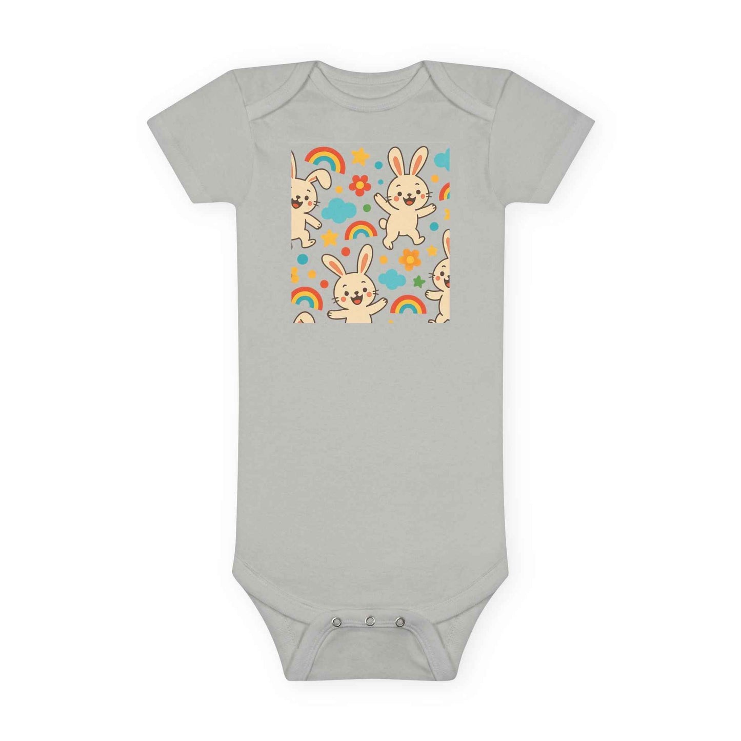 Cute Bunny Baby Onesie - Soft Cotton Baby Shower Gift