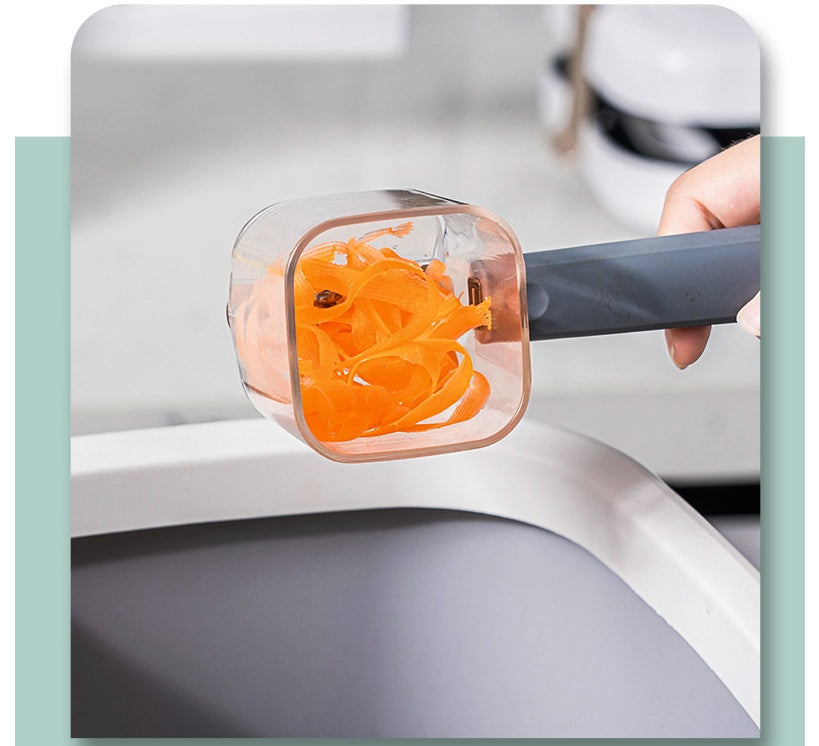 Stainless steel vegetable peeler – precise peels, easy to clean