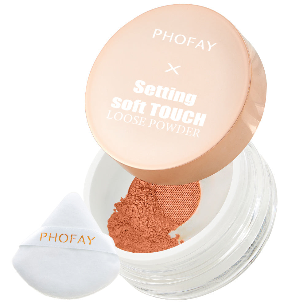Stay Shine-Free with PHOFAY Loose Setting Powder