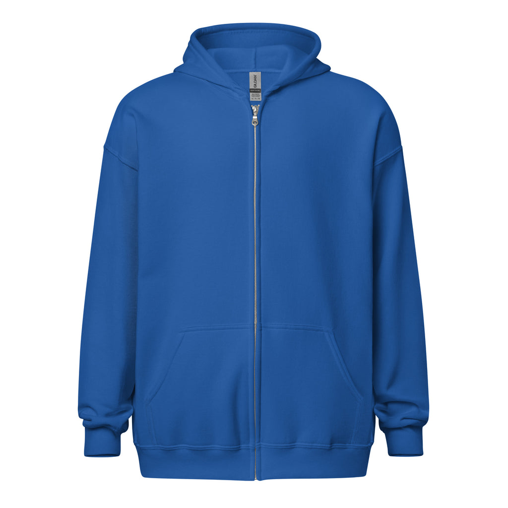 Stay Warm in Our Unisex Heavy Blend Zip Hoodie