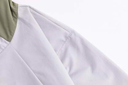 Storm-proof hood of the mountaineering assault suit in wind tunnel

