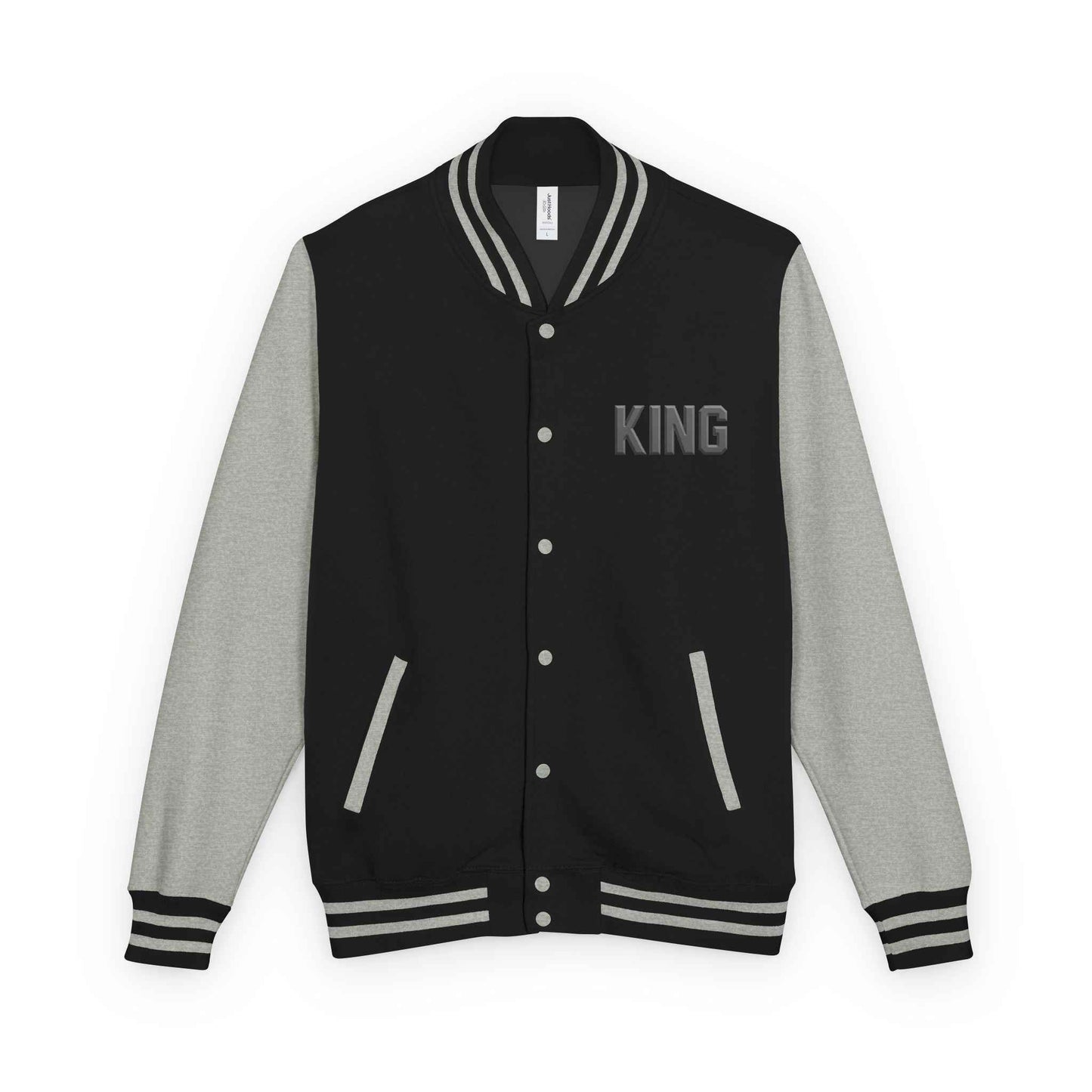 KING Letterman Jacket - Unisex Varsity Heavyweight Style